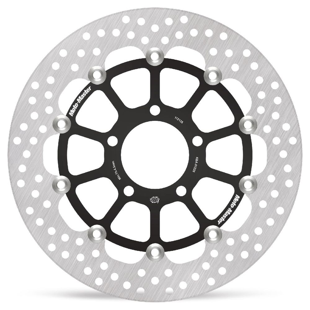 Brake Disc Road Halo - Floating - Front - Suzuki: Gsx-r 600-750-1000 - Grafite Offroad
