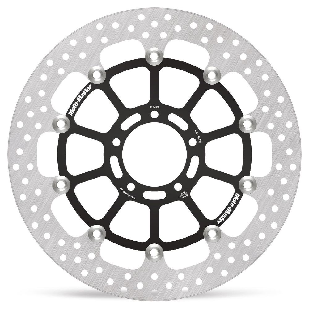 Brake Disc Road Halo - Floating - Front - Ducati: Scrambler 800 - Grafite Offroad