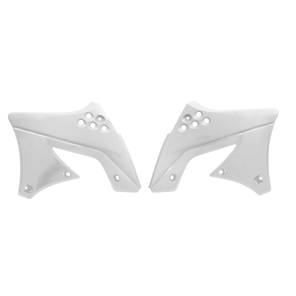 Radiator Scoops White Replica Kawasaki - Grafite Offroad