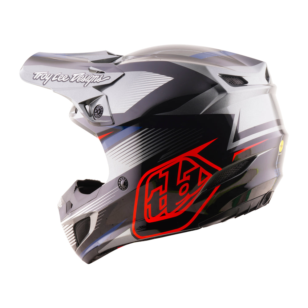 Helmet SE5 Polycarbonate - Ripper - Grey - S Troy Lee Designs - Grafite Offroad