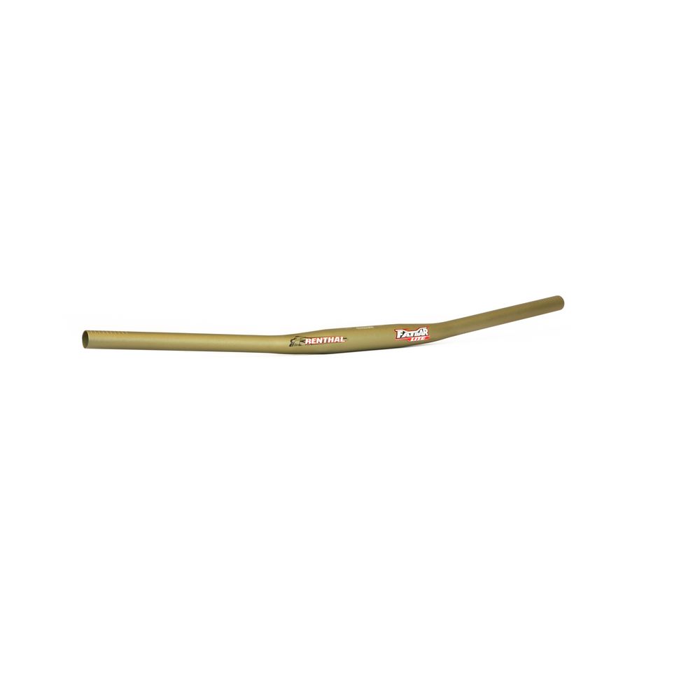 Renthal Handlebar | Fatbar Lite | Aluminum 31.8mm | Zero Rise | Gold - Grafite Offroad