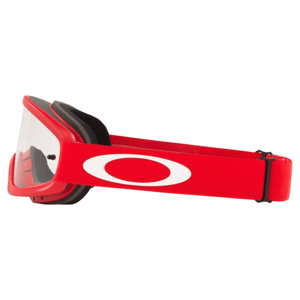 Maschera O FRAME 2.0 PRO XS, Rosso Moto, Trasp.