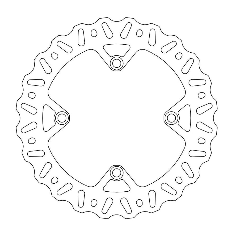Brake Disc Off-road Nitro - Rear - Husqvarna - Grafite Offroad