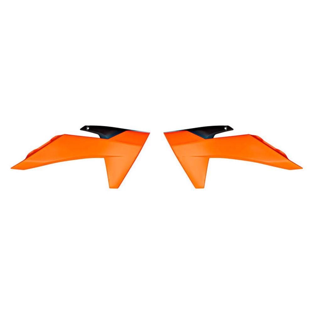 Convogliatore Aria Radiatore Ktm Replica Arancio-Nero
