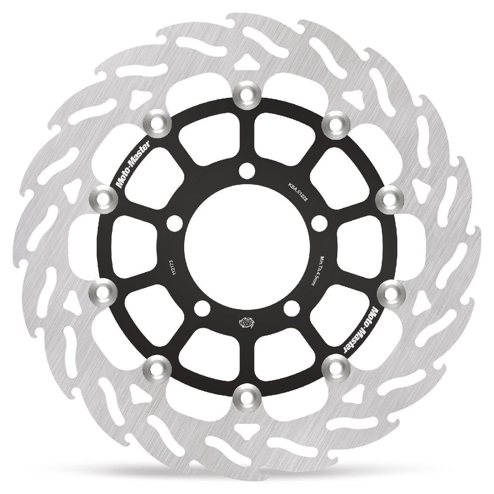 Brake Disc Road Flame - Floating - Front Right - Triumph: Daytona 675 Abs - Grafite Offroad