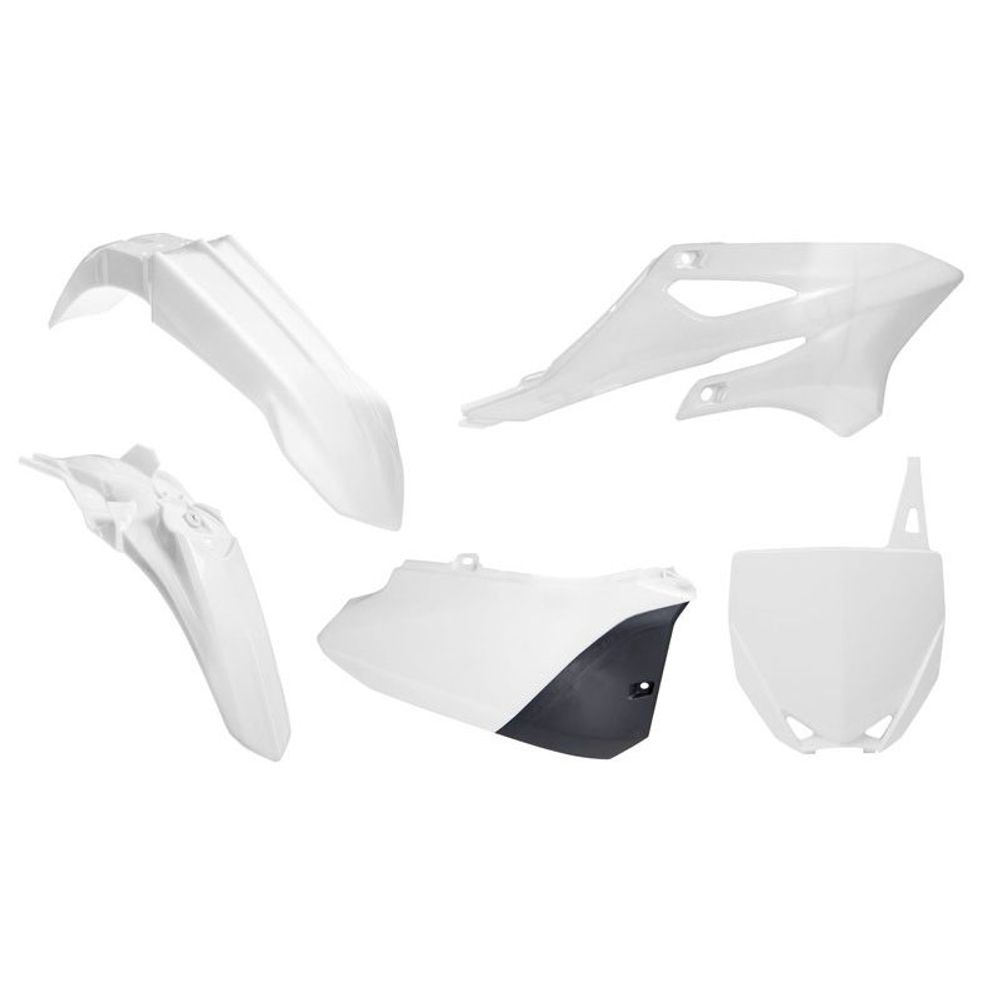 Plastic Kit 5 Pcs Yamaha Yz85 22-..white - Grafite Offroad