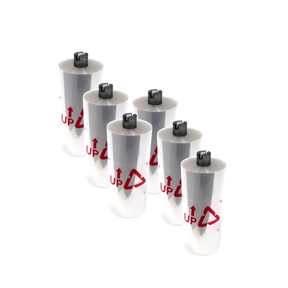 Replacement Roll-off Velocity Film 48MM PRO - 6PACK - Grafite Offroad