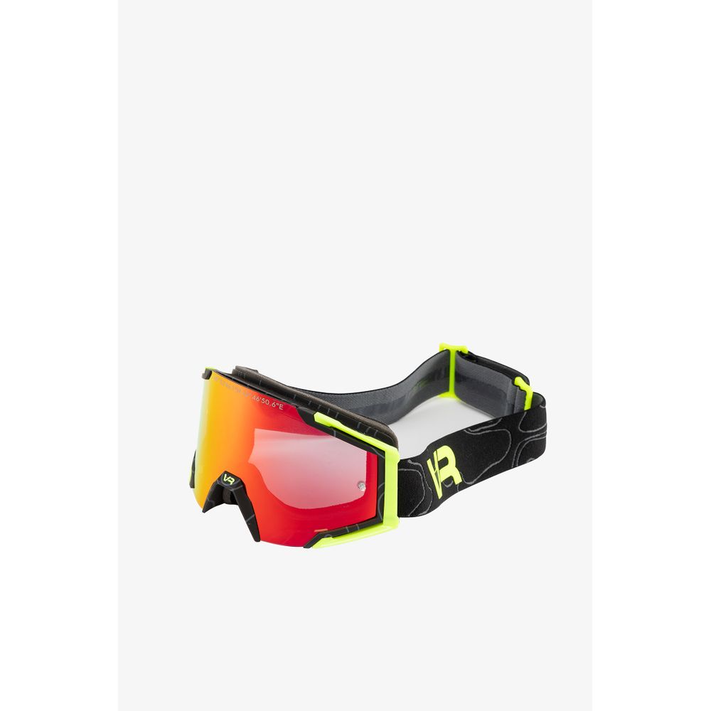 Vr46 Mx Racing Goggle Black Yellow - Grafite Offroad
