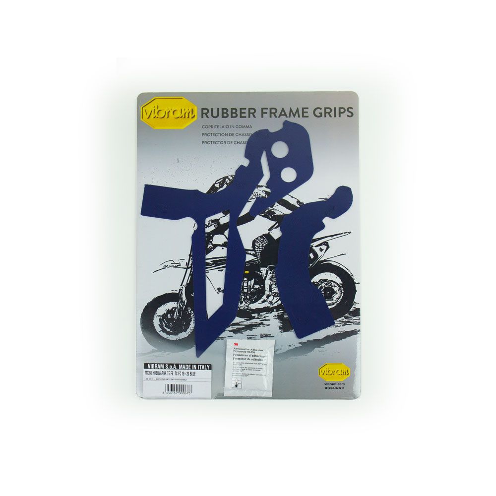 Rubber Vibram Frame Protectors Blue Ktm Husqvarna Gas Gas - Grafite Offroad