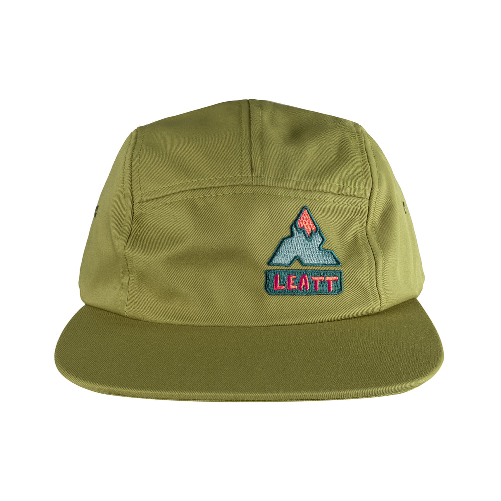 Cap 5-Panel - 5 Panel Flat Visor Casual Cap | S-XL | Brown