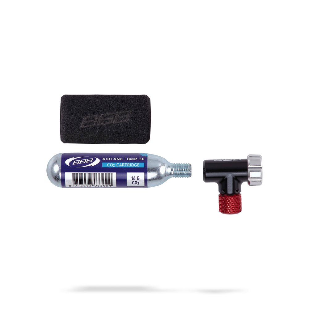 Minipump Co2 Easyair Pump + Cartridge - Grafite Offroad