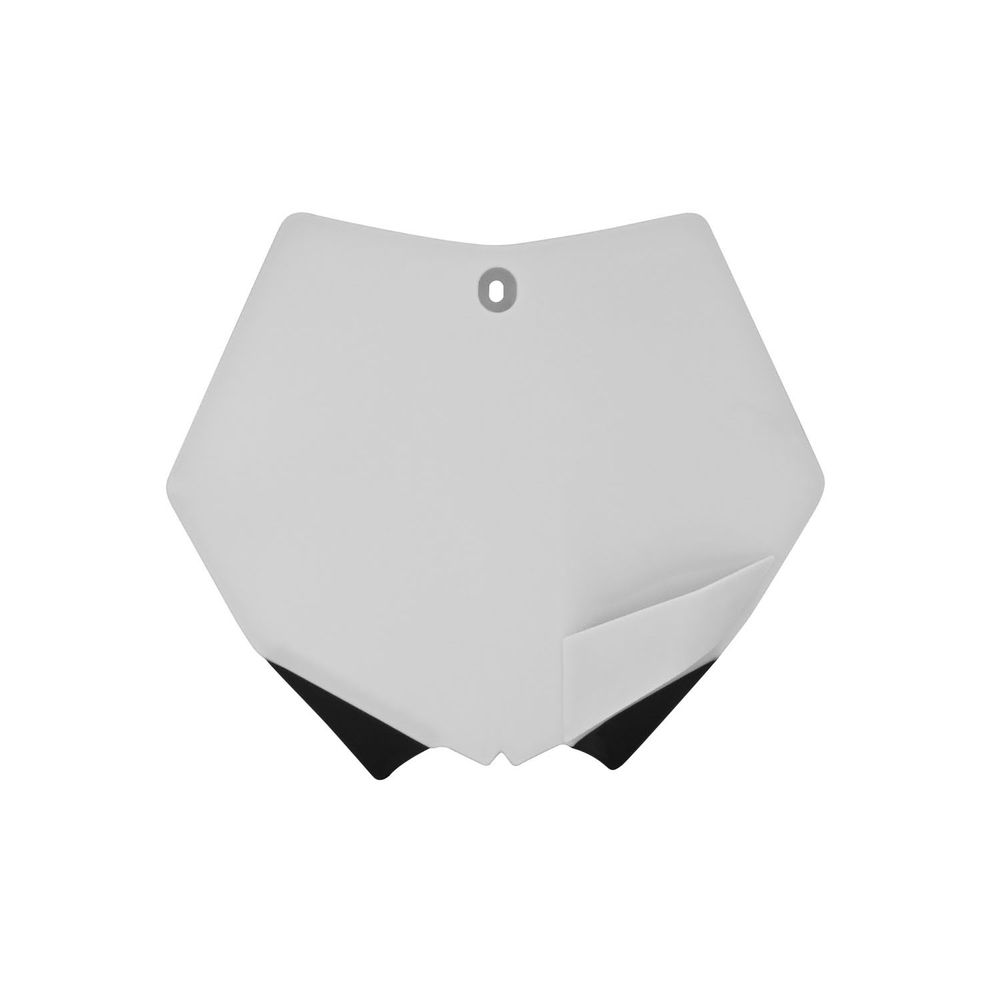 Front Number Plate White Replica Ktm - Grafite Offroad