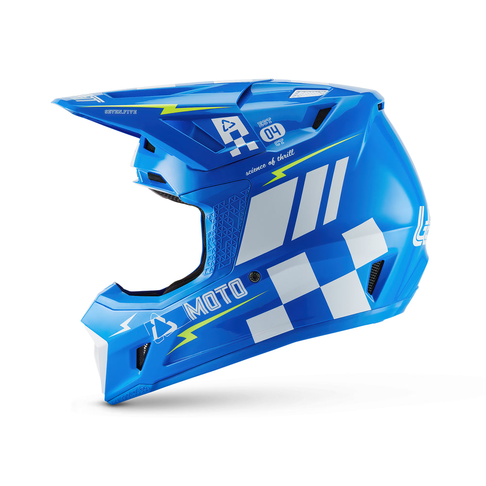 Helmet Kit Moto 7.5 Leatt - Grafite Offroad