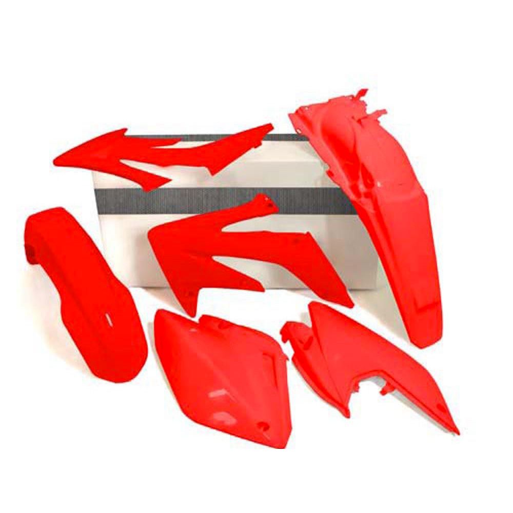Plastics Kit 4 Pcs Red Colors Replica Honda - Grafite Offroad