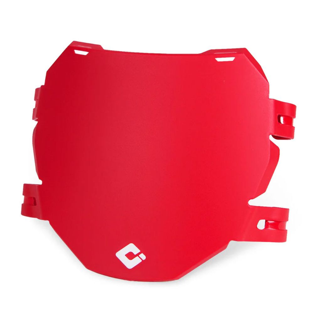 Downhill Front Number Plate | Red