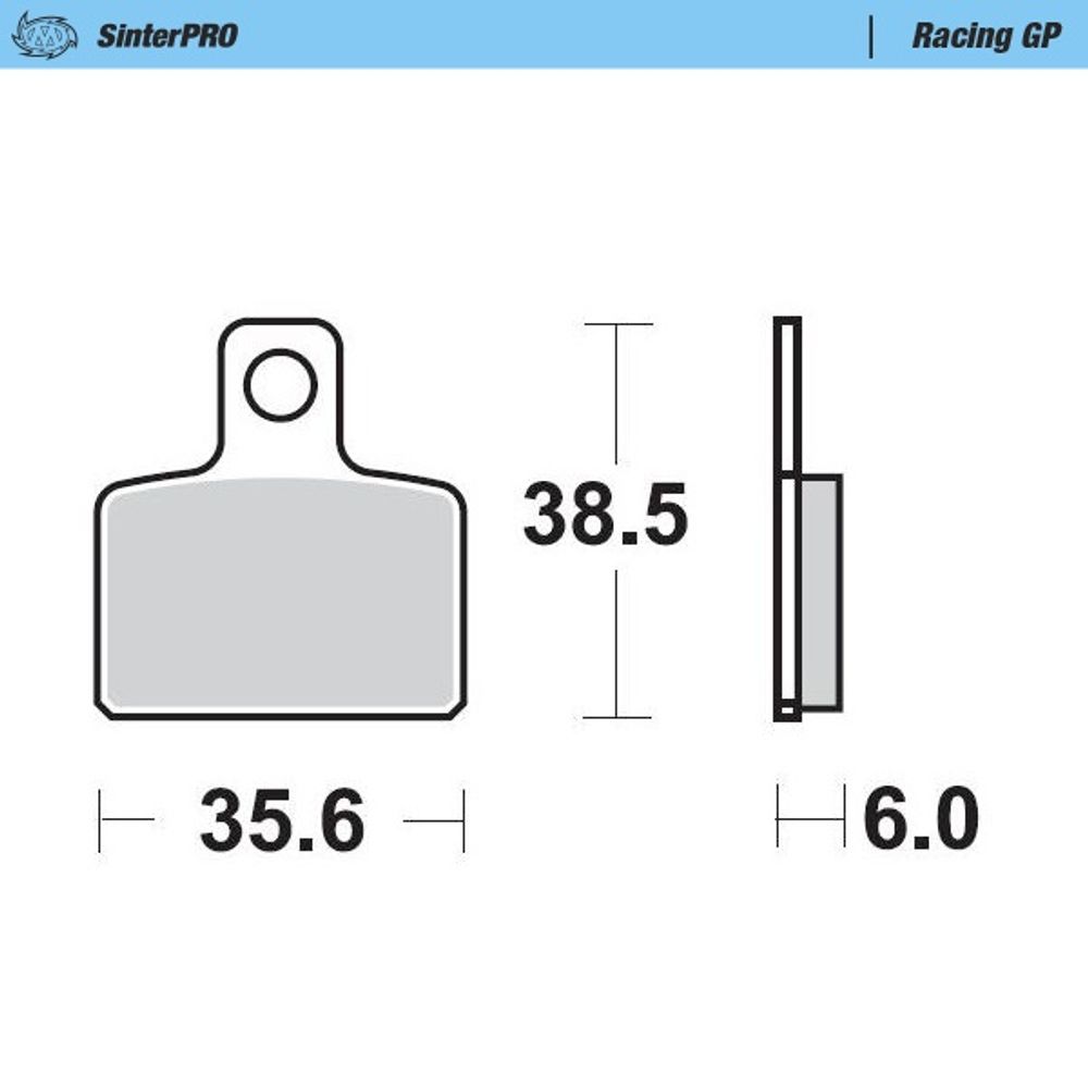 Brake Pads Racing Gp - Front and Rear - Grafite Offroad