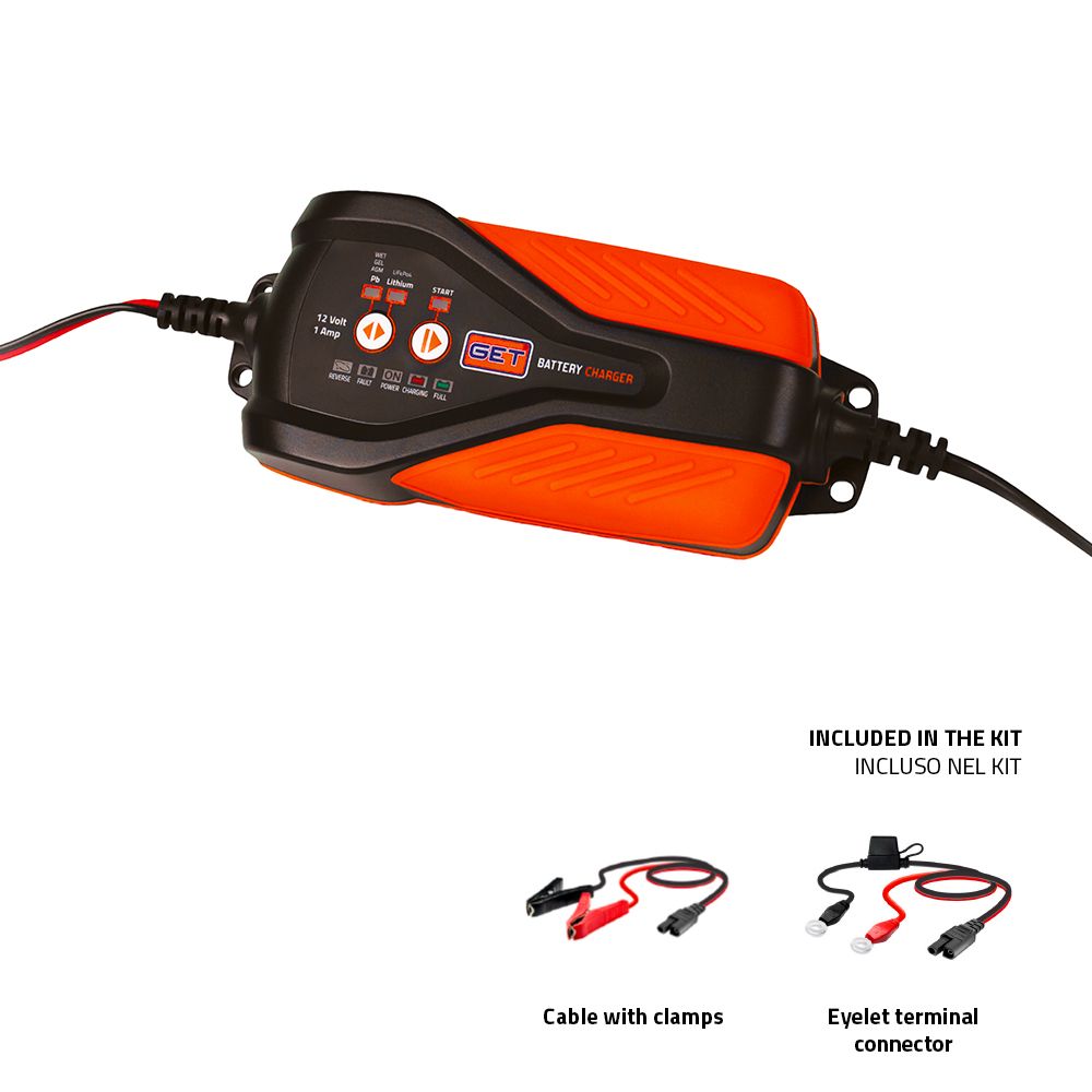 Automatic Lithium-PB Battery Charger and Maintainer - Grafite Offroad