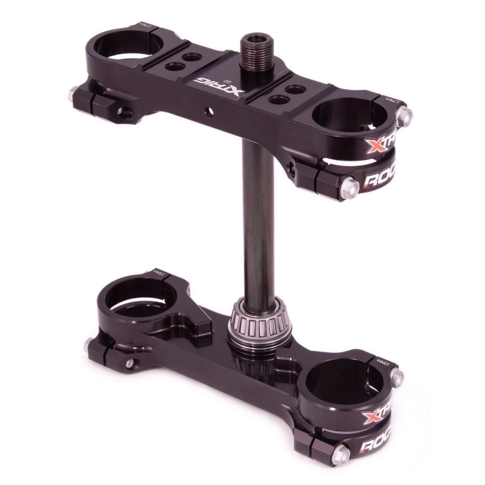 Triple Clamp Rocs-tech Off-set Fisso 22 Mm Husqvarna Gas Gas 65 21-23 Black - Grafite Offroad