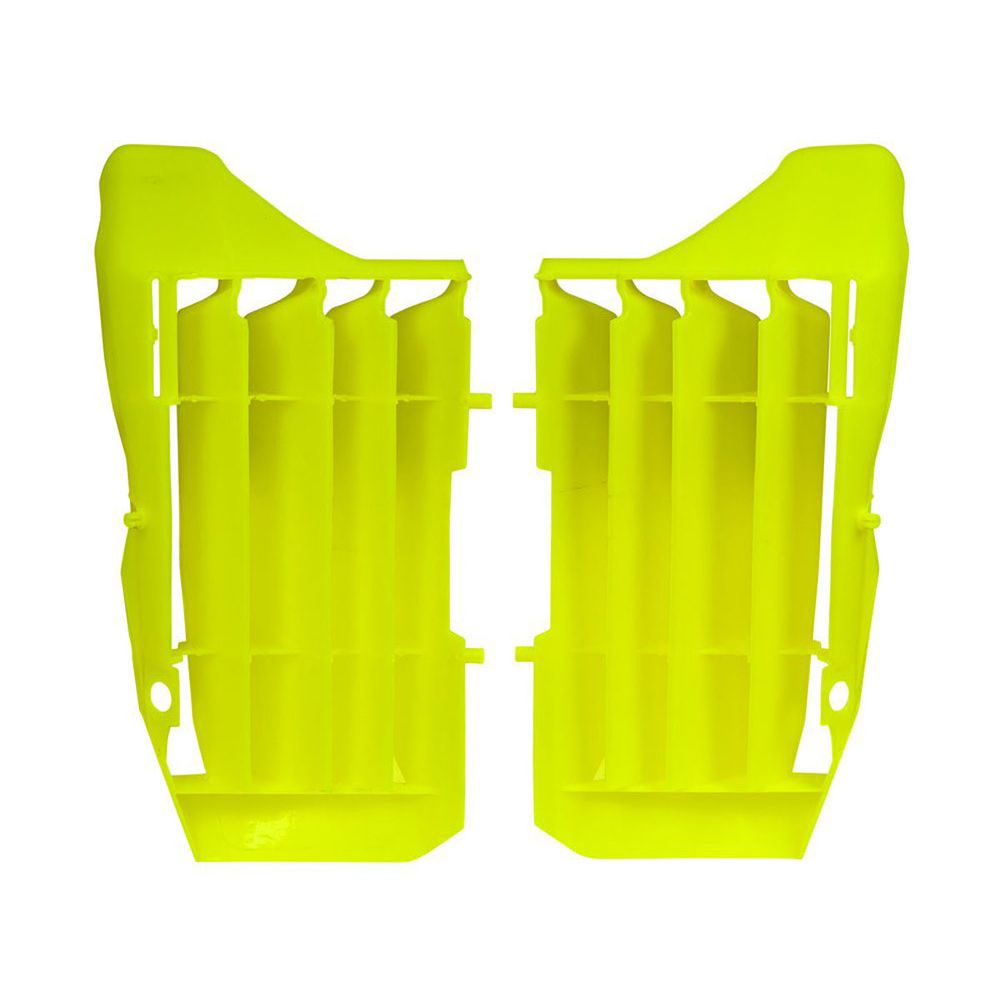 Oversize Radiator Louvers Sx-dx Neon Yellow Replica Honda - Grafite Offroad