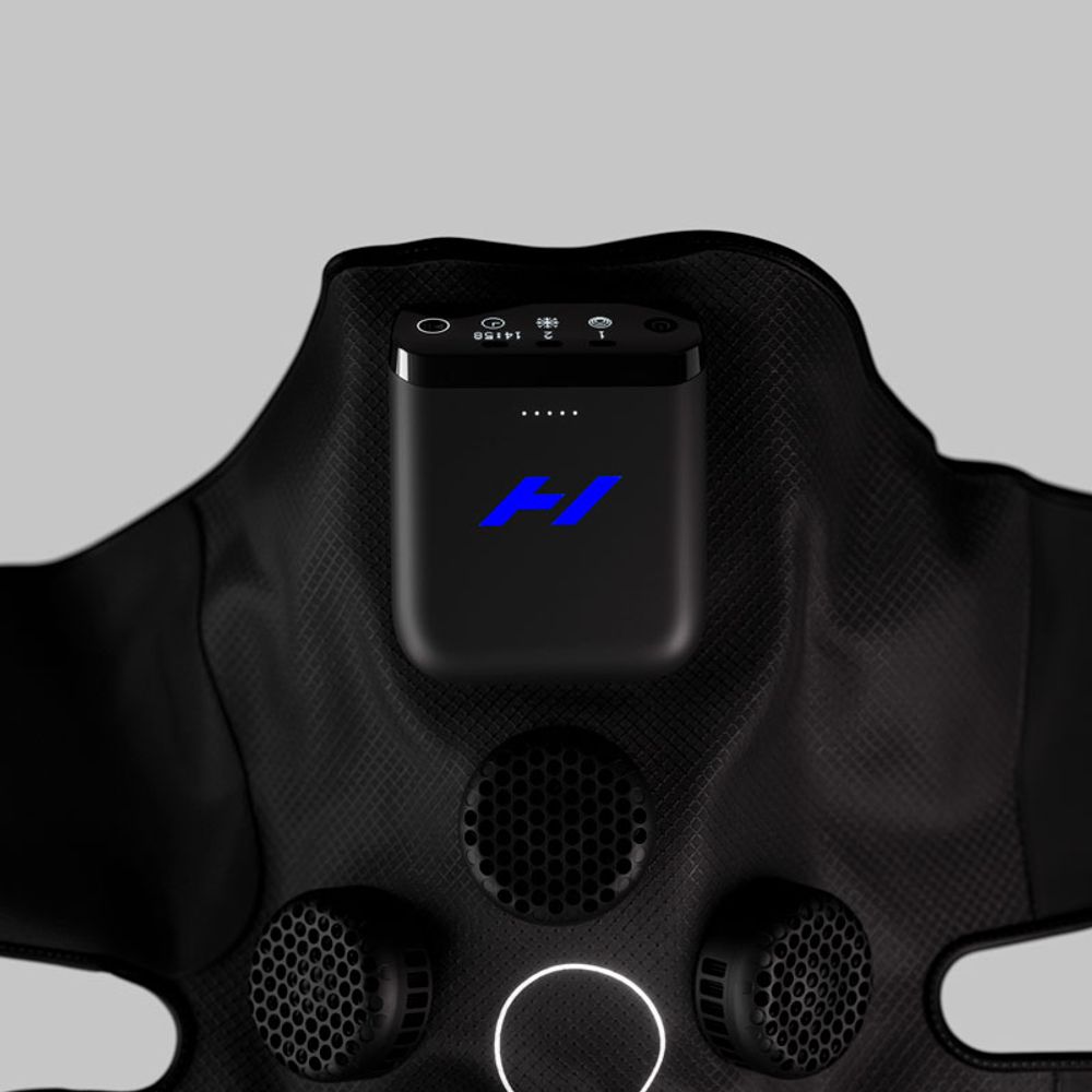 Hyperice Contrast 2 Knee - Grafite Offroad