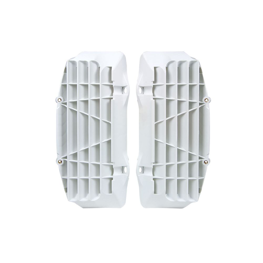 Oversize Reinforced Radiator Louvers Sx-dx White Replica Ktm/husqvarna - Grafite Offroad
