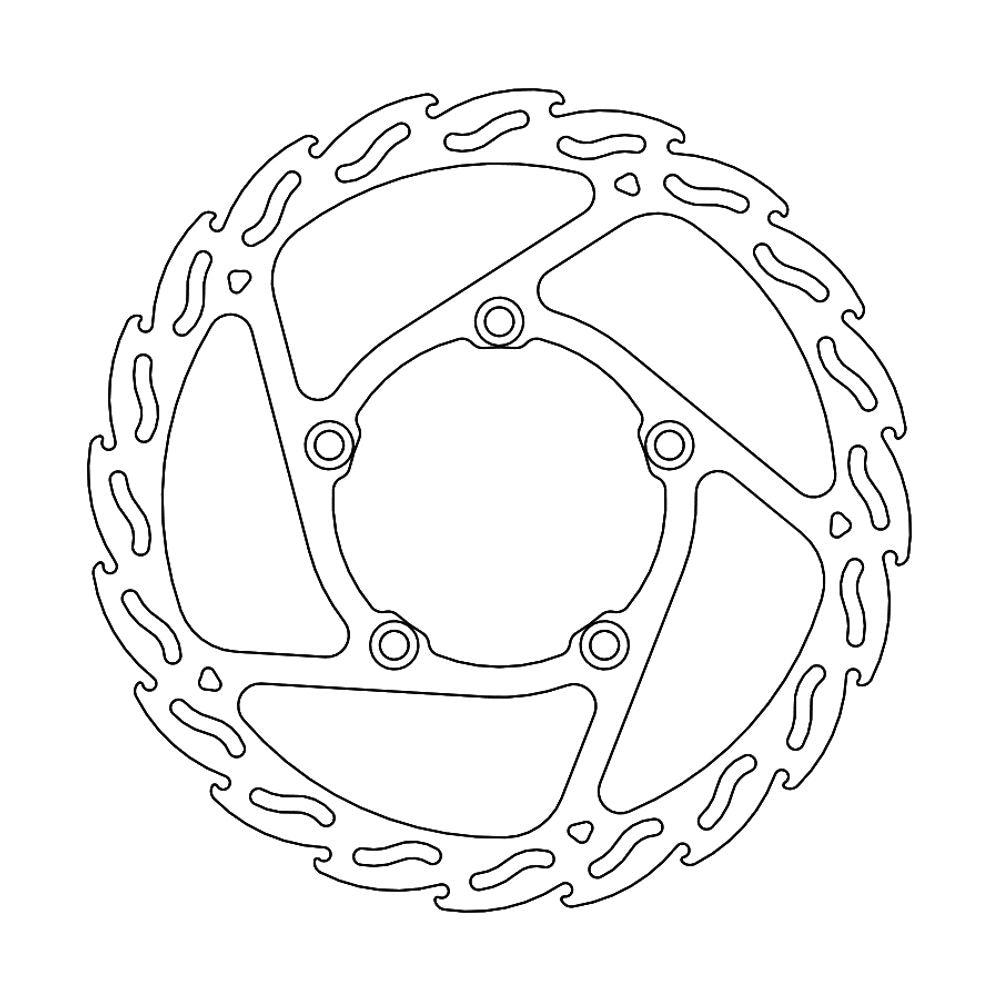 Brake Disc Road Flame - Front - Bmw: G310 Gs / G310 R - Grafite Offroad