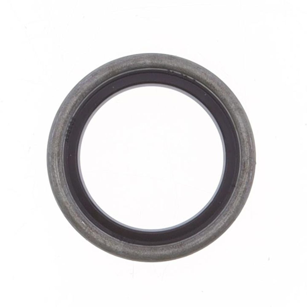 Oil Seal with Metal Exterior 25x35x7 mm in FKM with one Seal-lip, one Dust Lip and Spring - Grafite Offroad