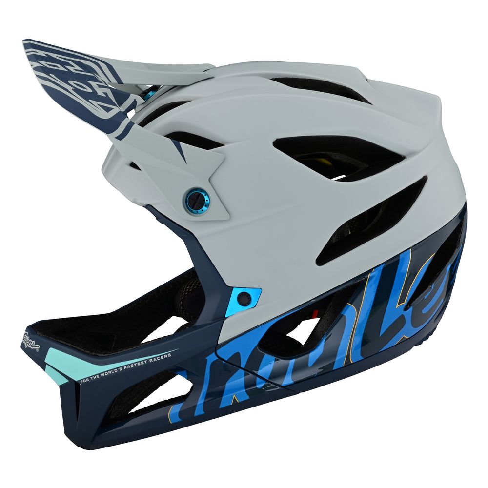 Bike Helmet TLD Stage Signature in polyacrylate for maximum protection in case of impact - Grafite Offroad