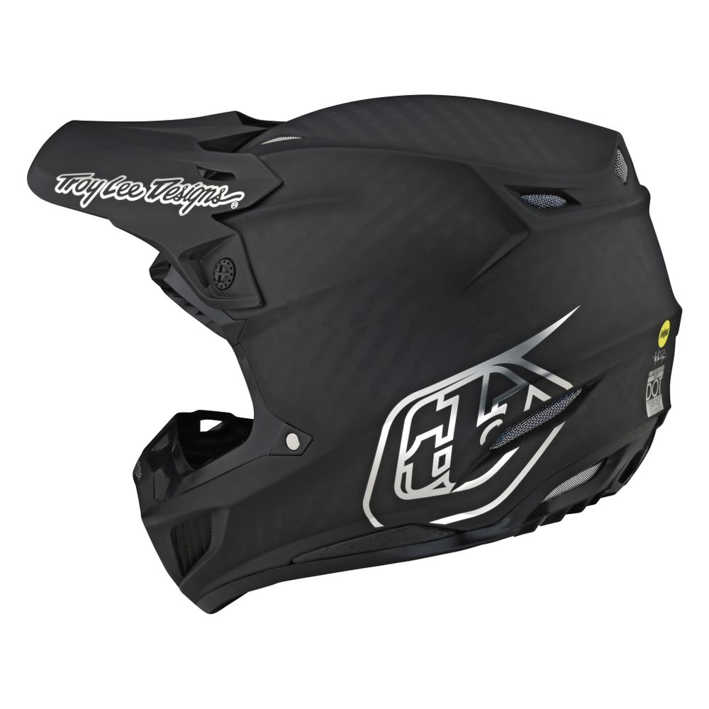 Motorcycle Helmet SE5 CARBON STEALTH in carbon fiber with MIPS Integra technology