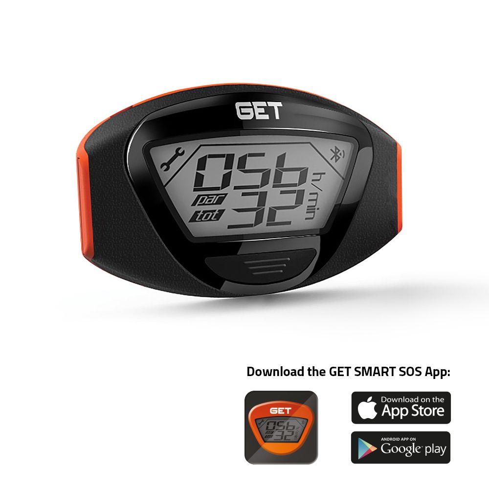 Smart SOS Hourmeter - Wireless Hour Meter &amp; SOS Alarm - Grafite Offroad