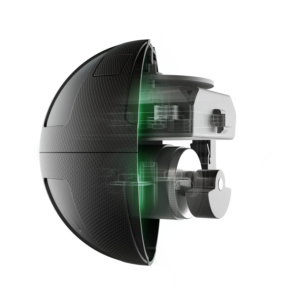 Hypersphere Mini Vibrating Massage Ball - Grafite Offroad