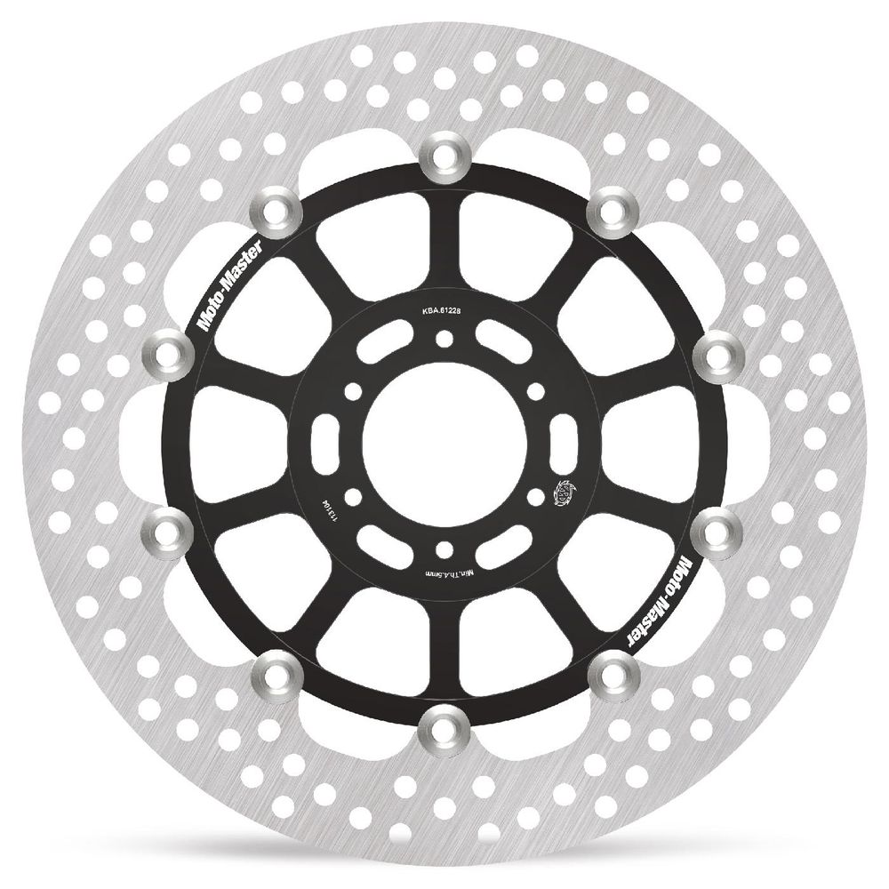 Brake Disc Road Halo - Floating - Front - Honda: Cbr 400f-600f-900rr, Vfr 400-750 - Grafite Offroad