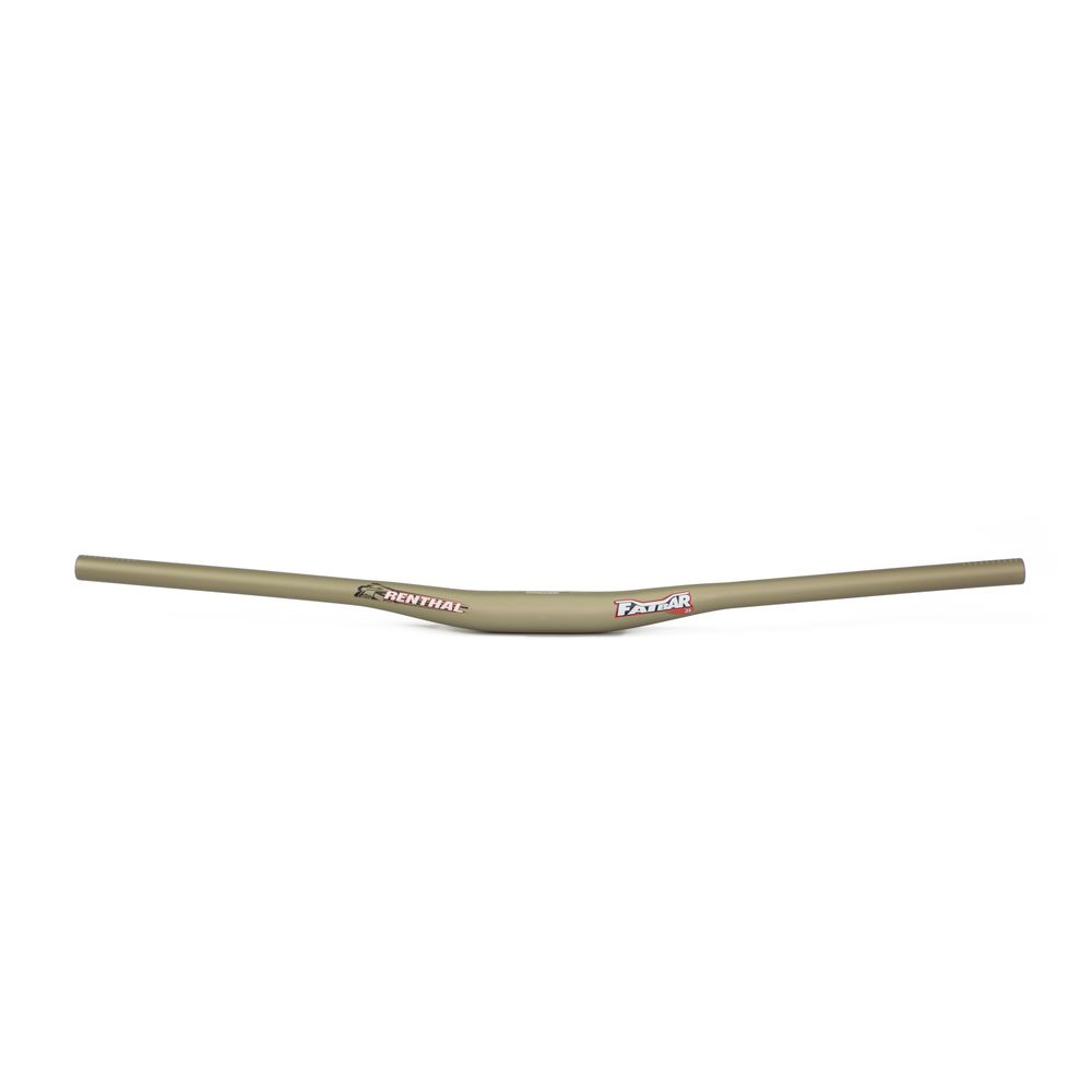 Renthal Handlebar | Fatbar | Aluminum 35mm | R: 10mm | Gold - Grafite Offroad