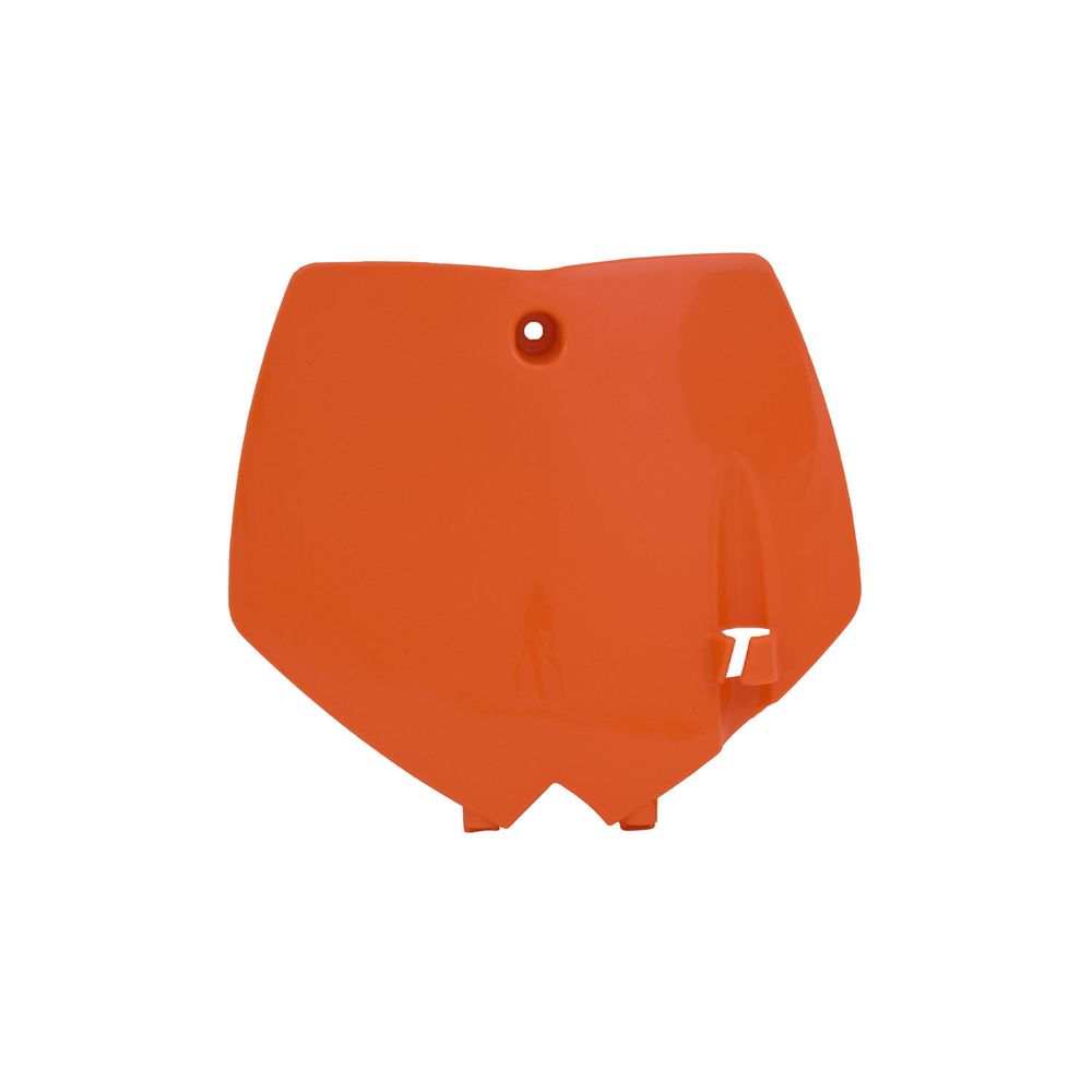 Front Number Plate K Orange Replica Ktm - Grafite Offroad
