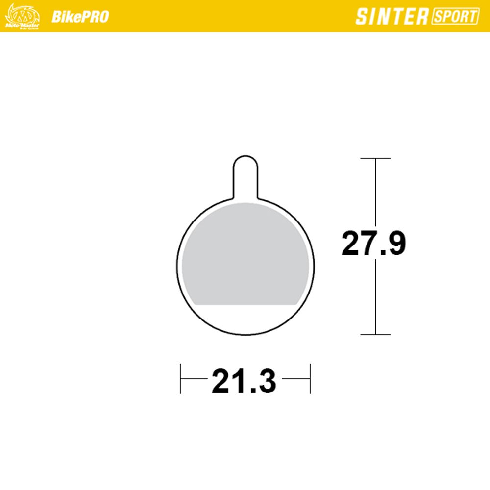 Brake Pads Bicycle Sinter Sport: Clark Cmd-11, Cmd-8, Cmd-16 - Grafite Offroad