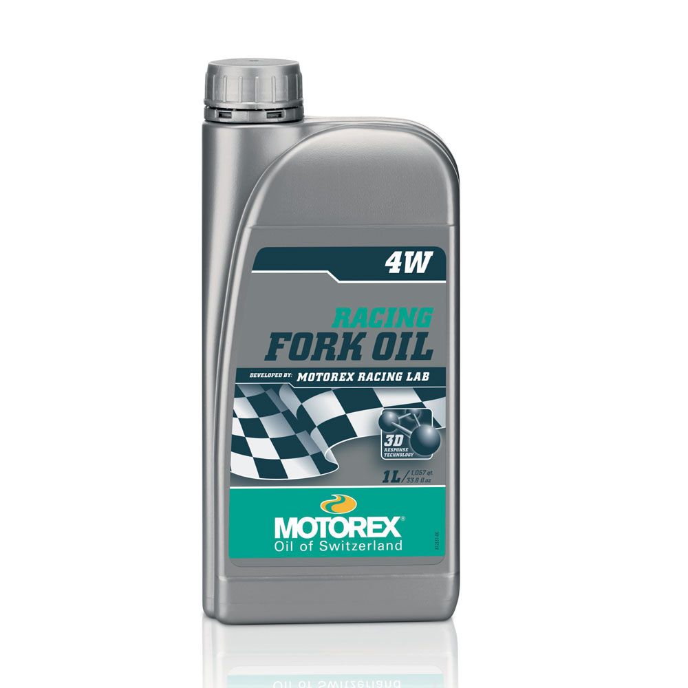 Racing Fork Oil 4w Bottle 1 Ltr - Packaging 6 Pz - - Grafite Offroad