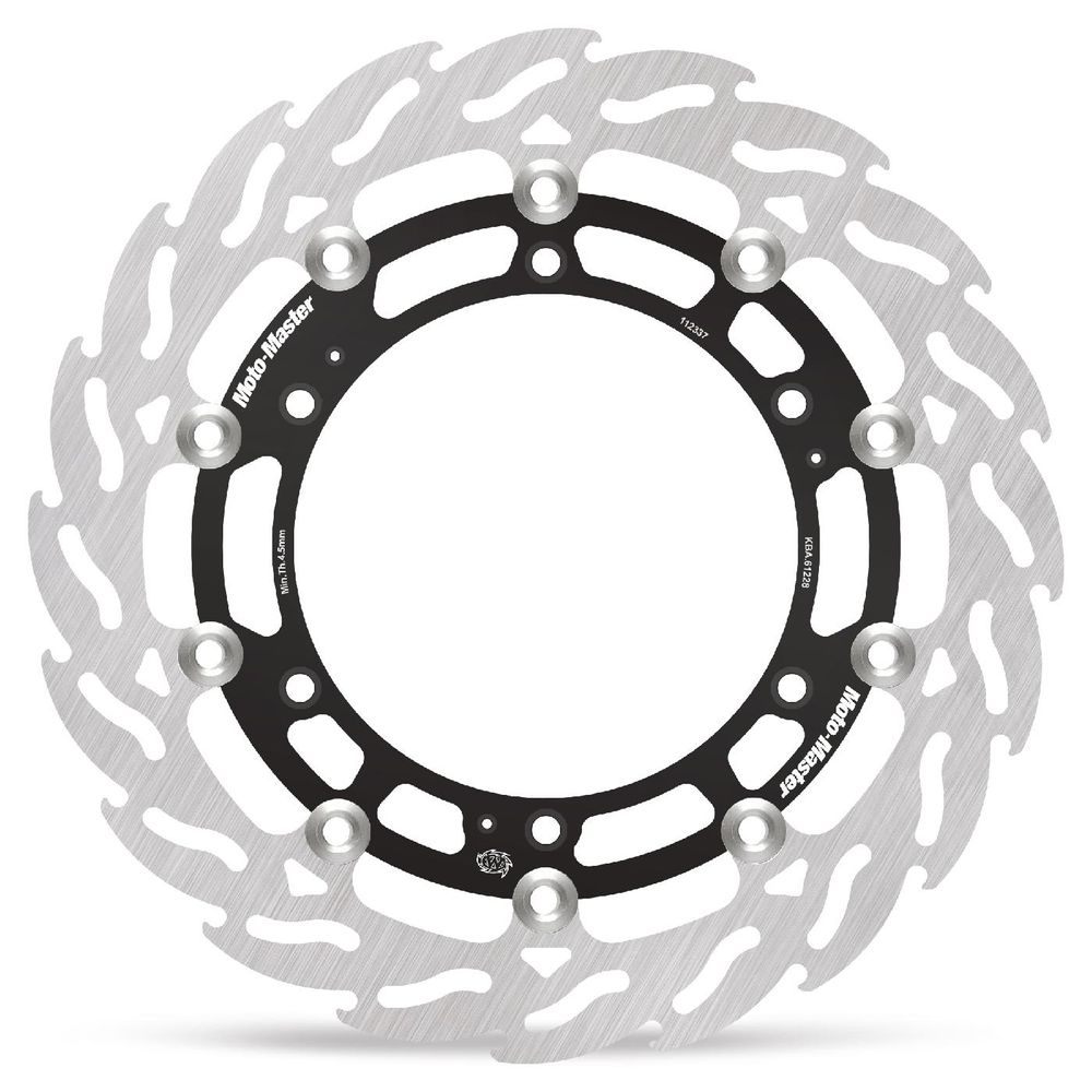Brake Disc Road Flame - Floating - Front Left - Husqvarna: 401 Svartpilen, Vitpilen - Grafite Offroad