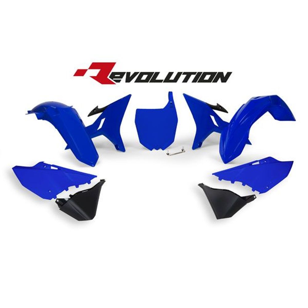 Replacement Plastics Kit 6 Pcs Includes Fende Blue - Grafite Offroad