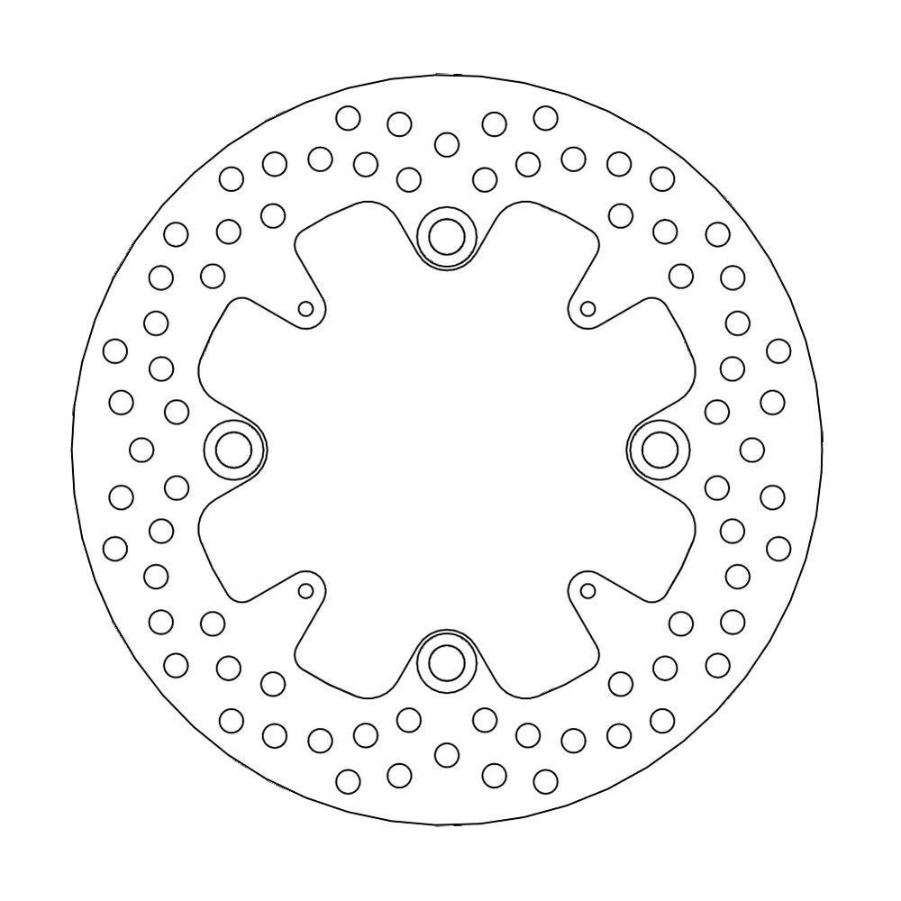 Brake Disc Road Halo - Rear - Honda: Cbr250r - Grafite Offroad