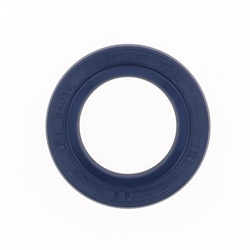 Oil Seal with Rubber Exterior 25x40x7 mm in NBR with one Seal-lip, one Dust Lip and Spring - Grafite Offroad
