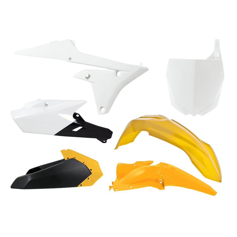 Plastics Kit 6 Pcs Yz Yellow Replica Yamaha - Grafite Offroad