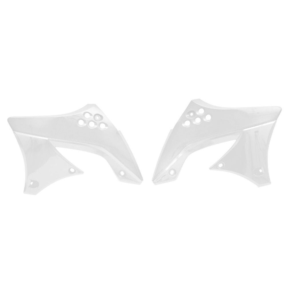 Radiator Scoops White Replica Kawasaki - Grafite Offroad