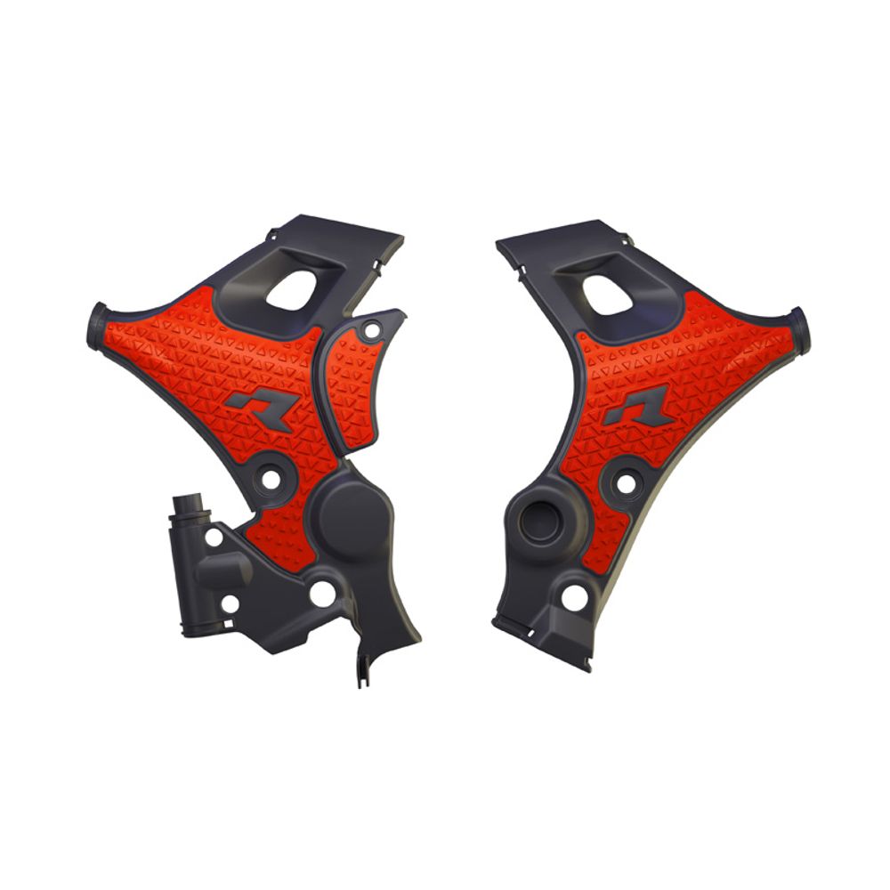 Paratelaio Bi-Componente Honda Transalp Nero-Rosso