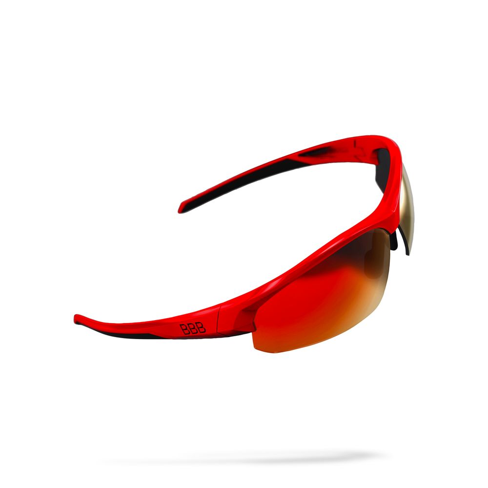 Sport Glasses Impress | Glossy Red - Grafite Offroad