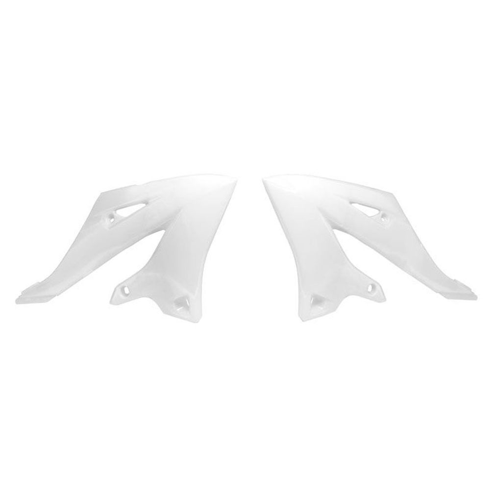 Radiator Scoops Yamaha Yz125/250 22-.. White - Grafite Offroad