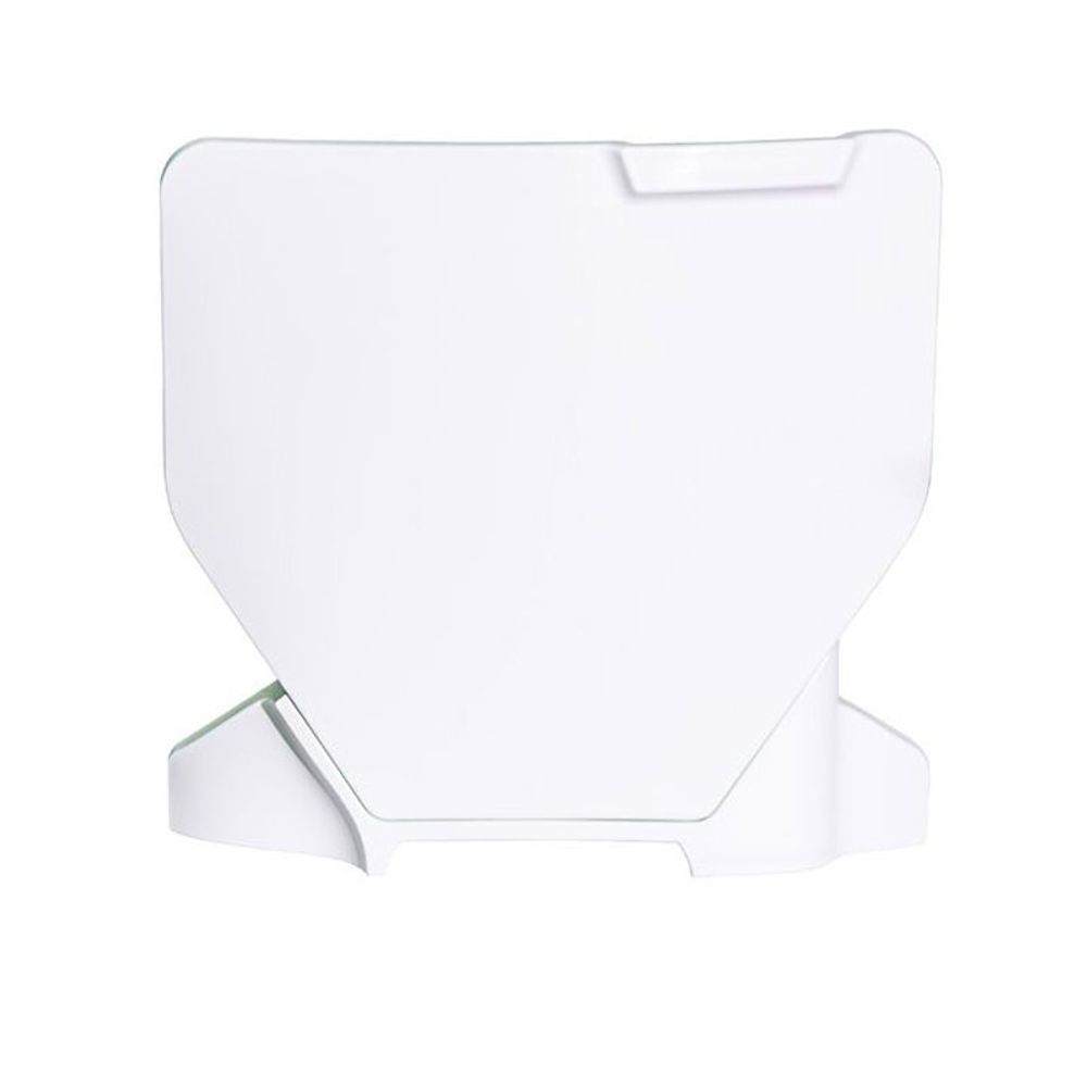 Front Number Plate Replica Husqvarna White - Grafite Offroad