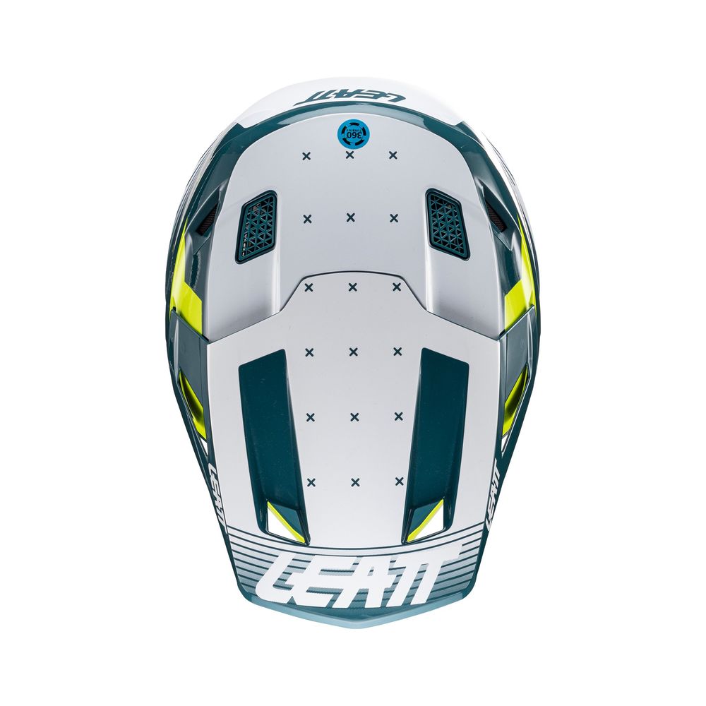 7.5 Moto Helmet with 360&deg; Turbine Technology and motorbike goggle included - Grafite Offroad