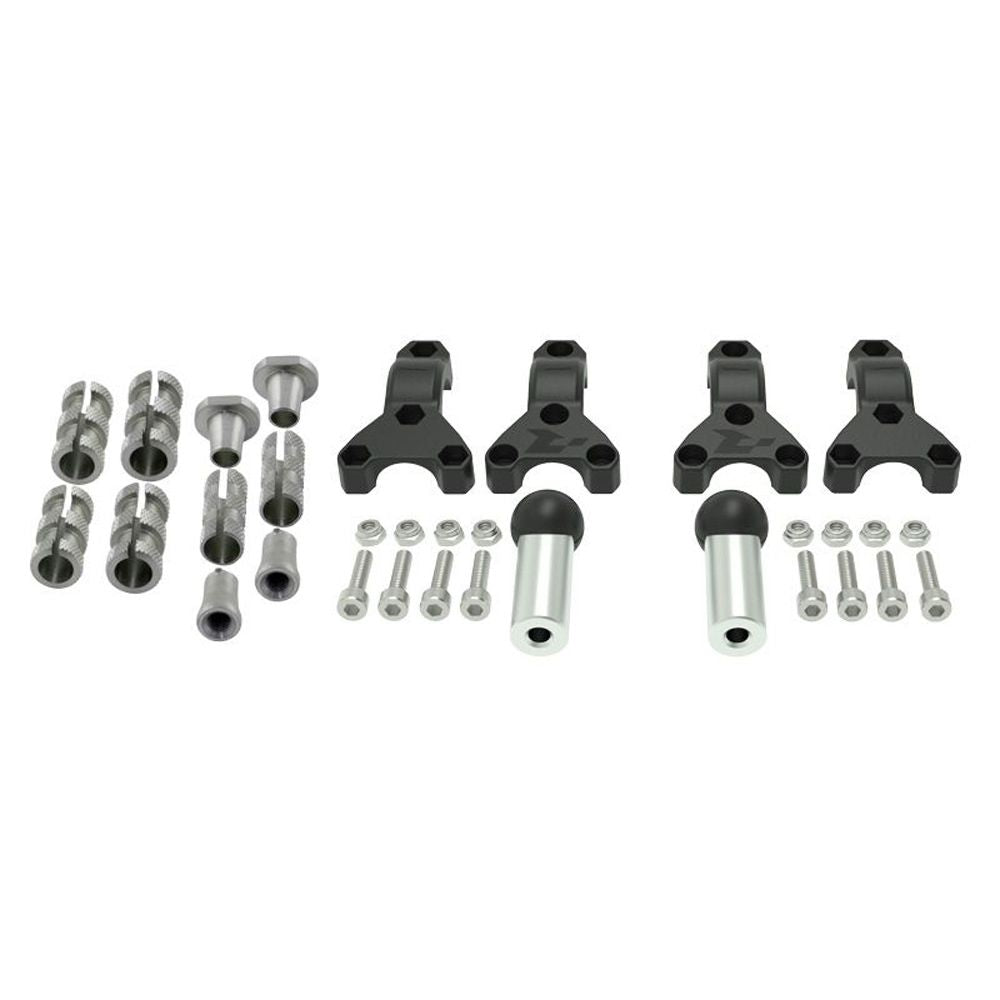 Fixed Mounting Kit Handlebar 22=>28 Universal - Grafite Offroad