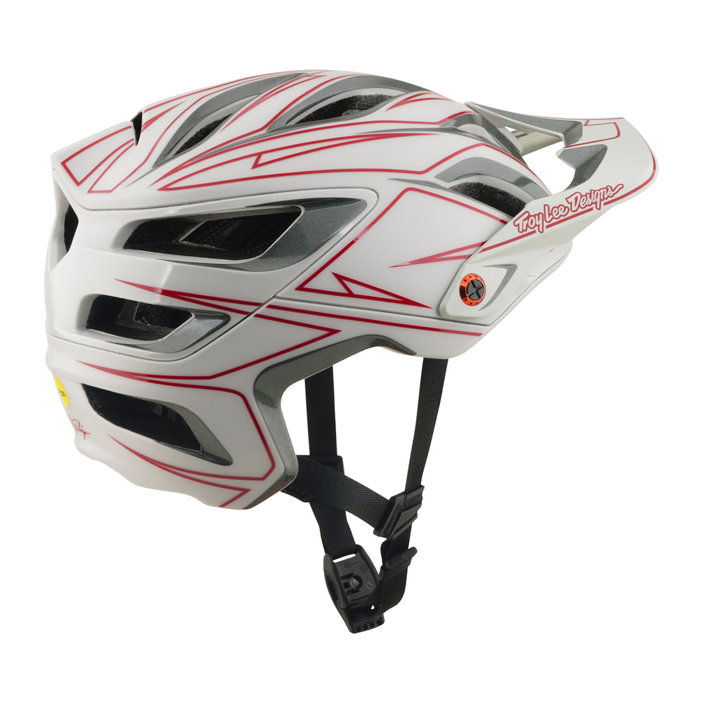 Helmet A3 - Pinstripe - Grey - M/L Troy Lee Designs - Grafite Offroad