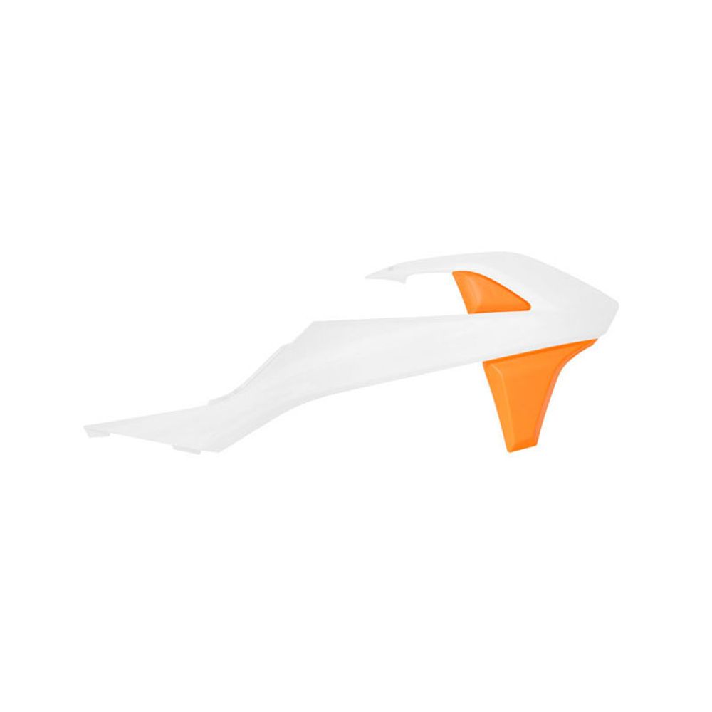 Convogliatore Aria Radiatore Ktm Replica Bianco-Arancio